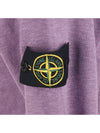 Men's High Neck Hooded Zip-up Jacket Purple - STONE ISLAND - BALAAN 7