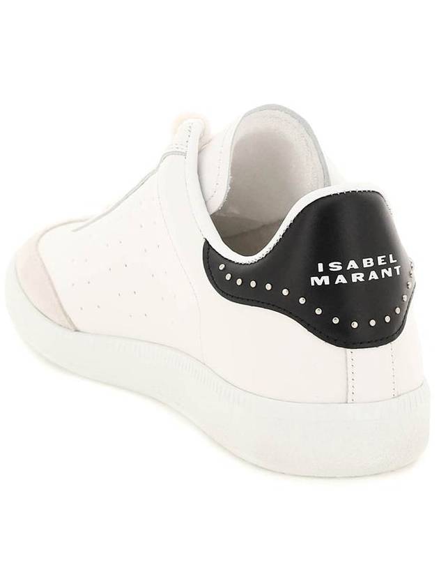 Bryce Logo Tab Low Top Sneakers White - ISABEL MARANT - BALAAN 4