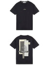 Marble One Short Sleeve T-Shirt Black - STONE ISLAND - BALAAN 5