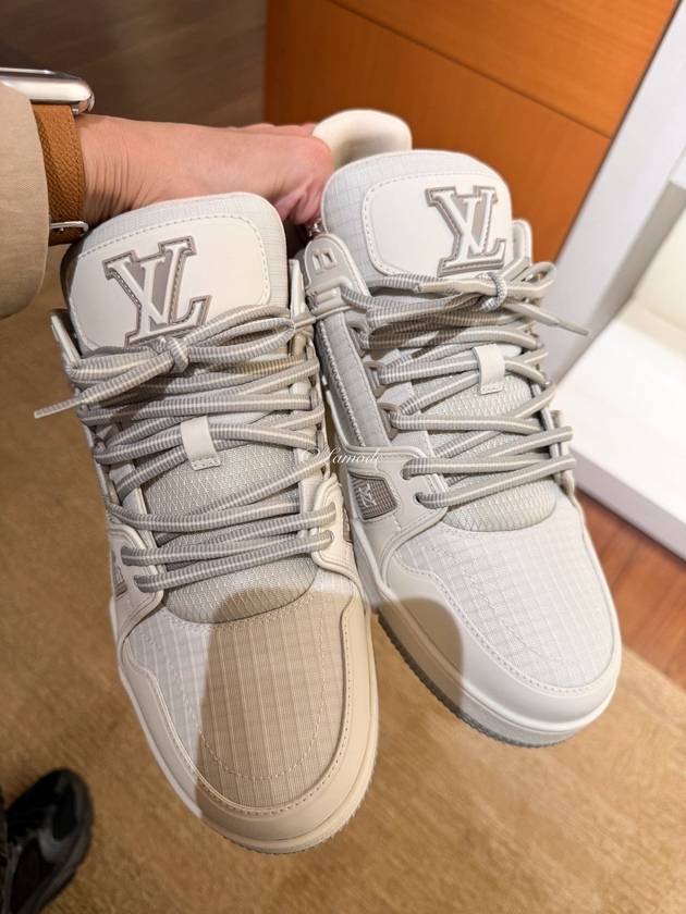 LV Trainer Low Top Sneakers White - LOUIS VUITTON - BALAAN 7