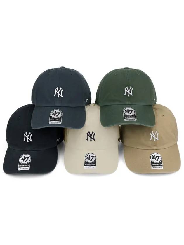 New York Yankees Small Logo Base Runner Ball Cap Unisex Hat Choose 1 - 47BRAND - BALAAN 4