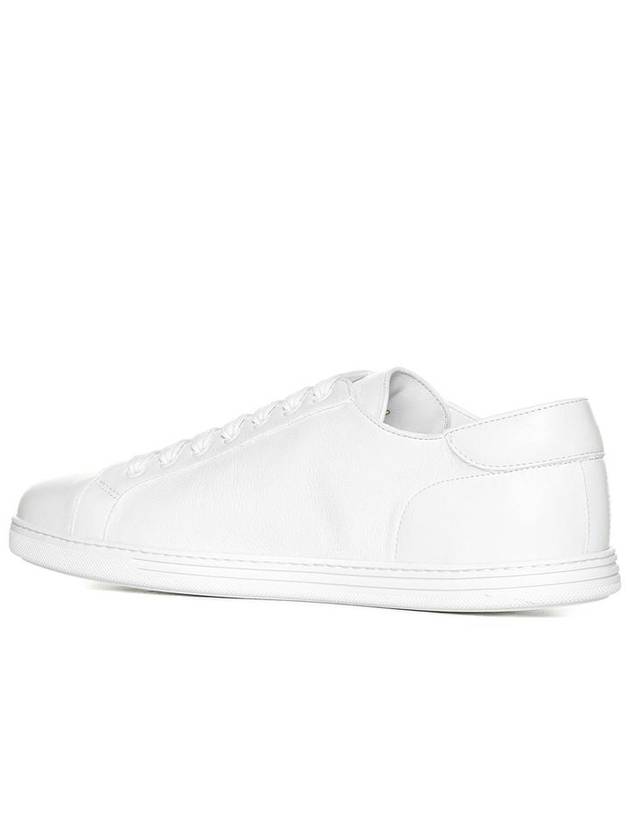 Saint Tropez Calfskin Sneakers White - DOLCE&GABBANA - BALAAN 4