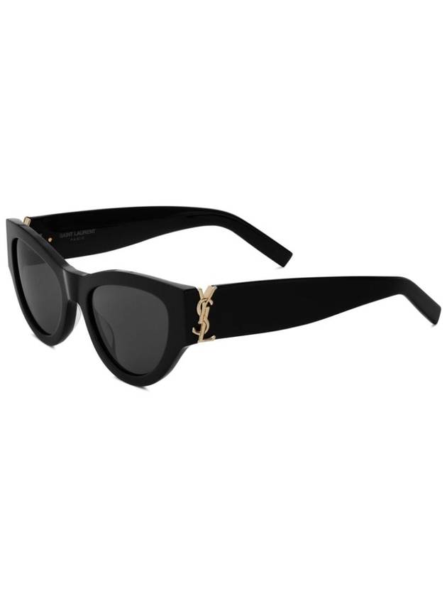 Eyewear Monogram Temple Cat Eye Sunglasses Black - SAINT LAURENT - BALAAN 5