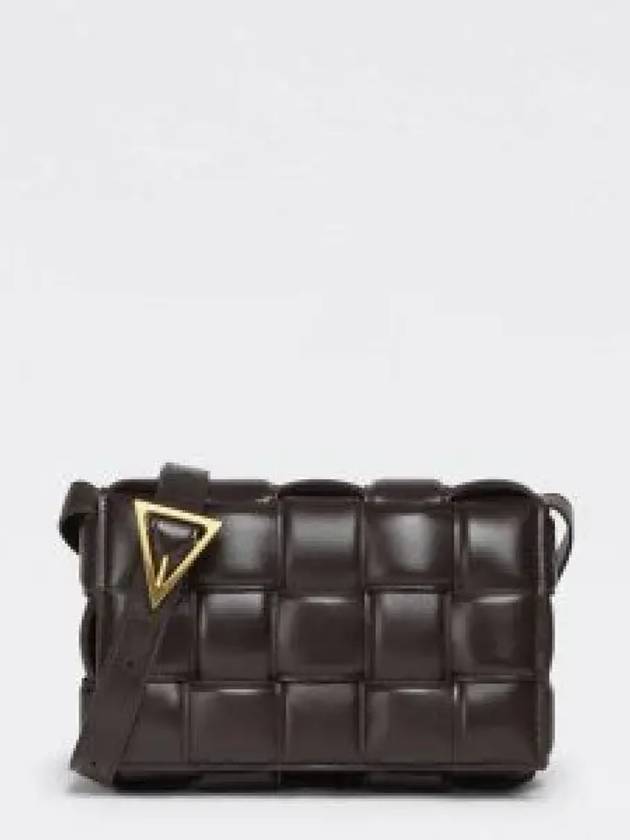 Gold Padded Cassette Cross Bag Fondente - BOTTEGA VENETA - BALAAN 2