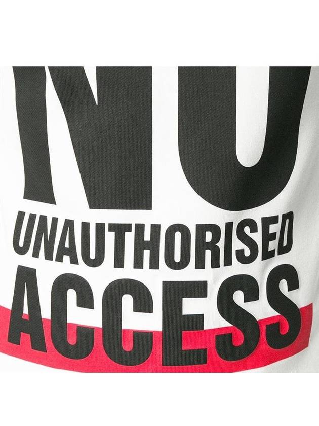 No Unauthorized Access PBJS376A H518S 2094 Man to Man - NEIL BARRETT - BALAAN 4