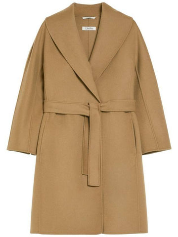 Mesh Short Wool Single Coat Camel - S MAX MARA - BALAAN 1