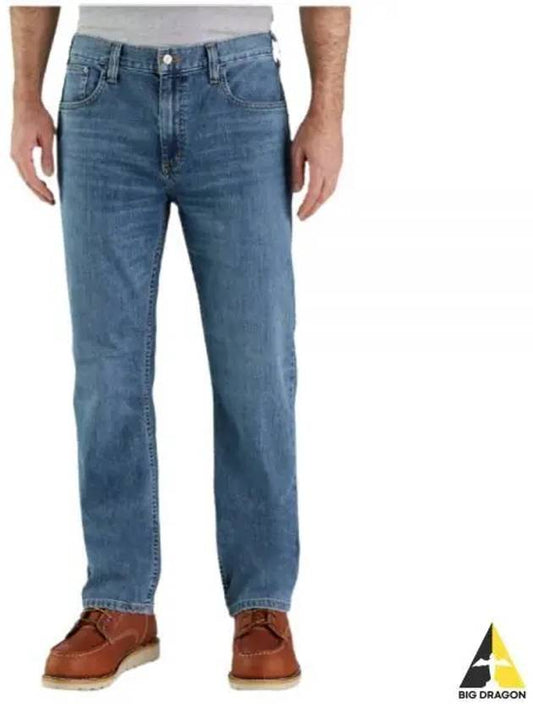 RUGGED FLEX RELAXED FIT 5 POCKET JEAN 102804 H39 straight jeans - CARHARTT - BALAAN 1