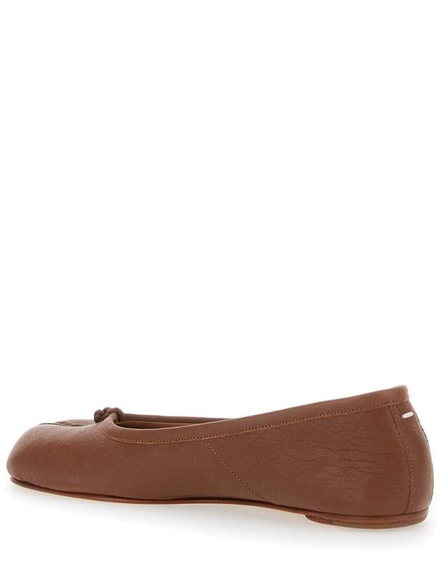 Tabi Ballerina Flat Shoes Brown - MAISON MARGIELA - BALAAN 4