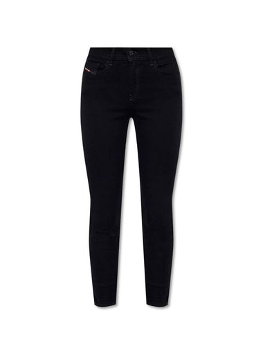 2017 Slandy Super Skinny Jeans Black - DIESEL - BALAAN 1