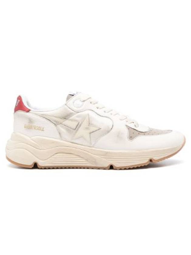 Running Sole Leather Low Top Sneakers White - GOLDEN GOOSE - BALAAN 4