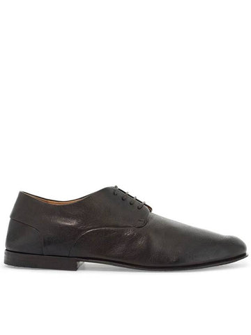 dark brown calfskin derby with leather sole - MARSELL - BALAAN 1