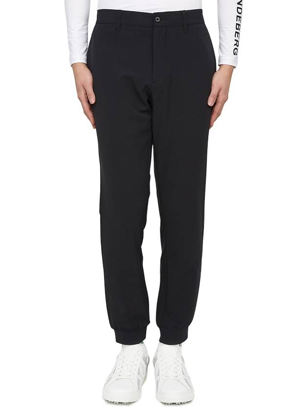 Men's Cuff Jogger Pants Black - J.LINDEBERG - BALAAN 2