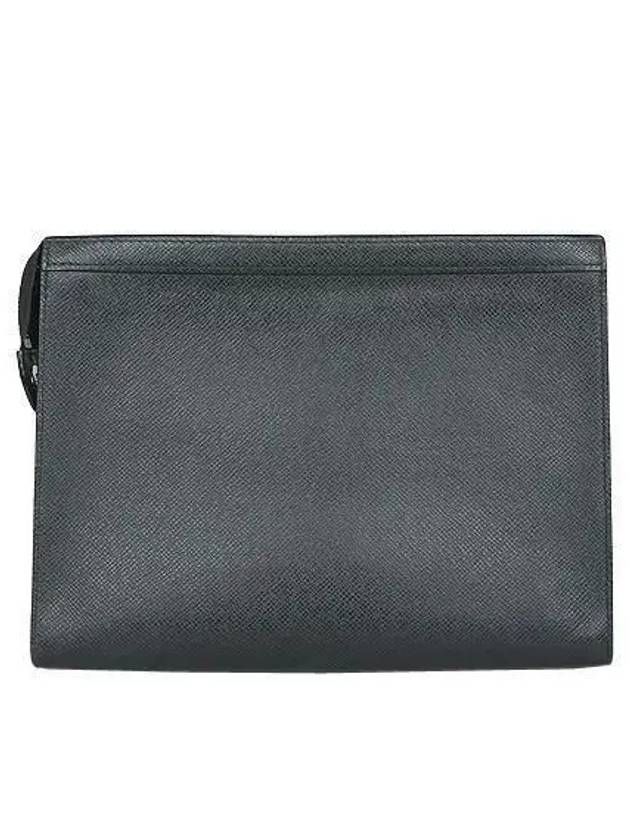 M30547 Taiga Leather Pochette Voyage MM Clutch Bag - LOUIS VUITTON - BALAAN 3