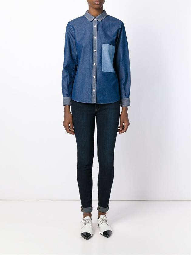 a7 denim patch shirts - GOLDEN GOOSE - BALAAN 5