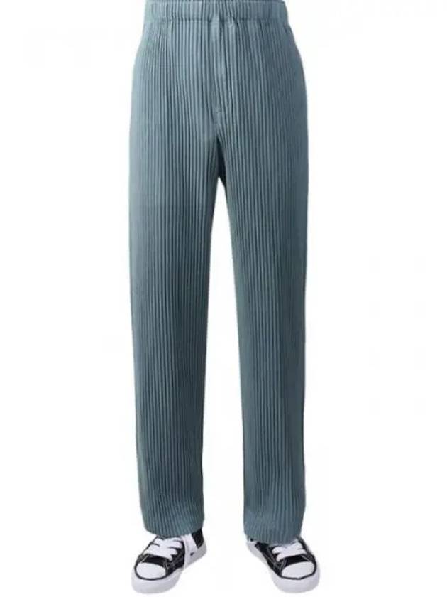 Men s Homme Pliss Pleated Pants Gray JF109 16 1120713 - ISSEY MIYAKE - BALAAN 1