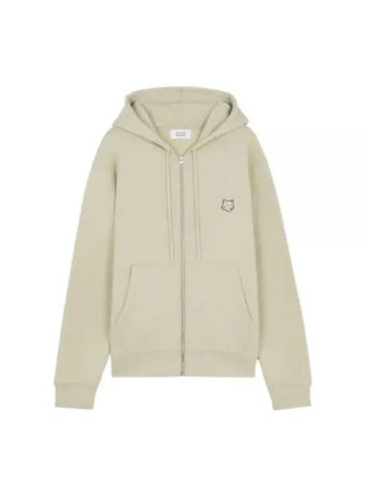 Bold Fox Head Patch Cotton Zip-Up Hoodie Ash Tree - MAISON KITSUNE - BALAAN 2