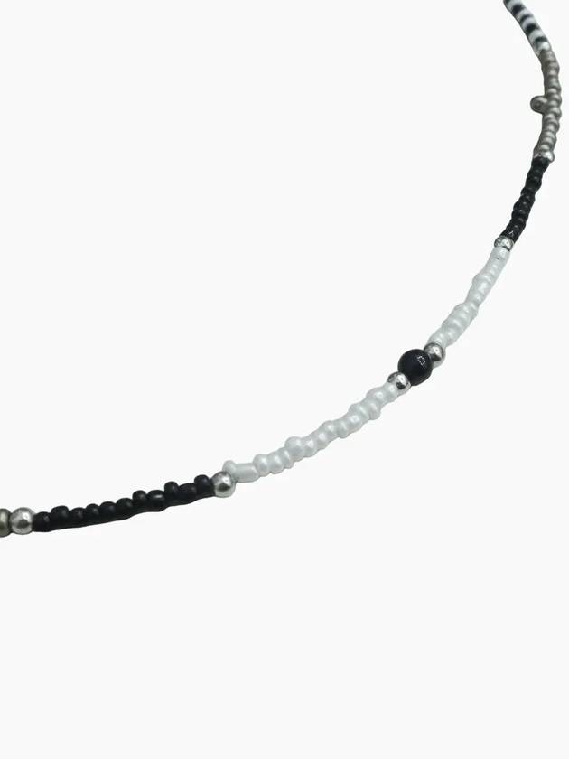 Men s Beads Necklace CLEF TRANSPOSE NEC - BASSCLEF - BALAAN 5