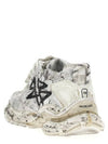 Runner Graffiti Low Top Sneakers White - BALENCIAGA - BALAAN 4