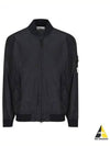 Membrana 3L TC Bomber Jacket Navy - STONE ISLAND - BALAAN 2