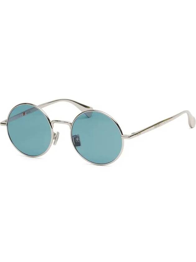 Sunglasses KZ40173U 16V round silver metal frame tinted lenses - KENZO - BALAAN 7