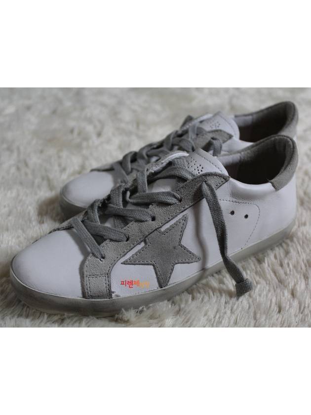 190 195 size kids white gray suede superstar - GOLDEN GOOSE - BALAAN 7