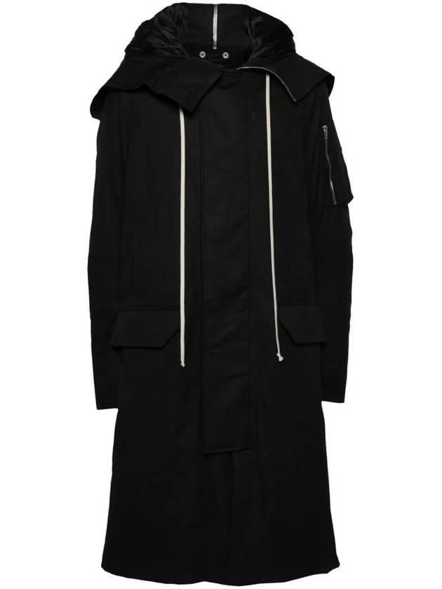 Rick Owens Padded Coat With Hood - RICK OWENS - BALAAN 1