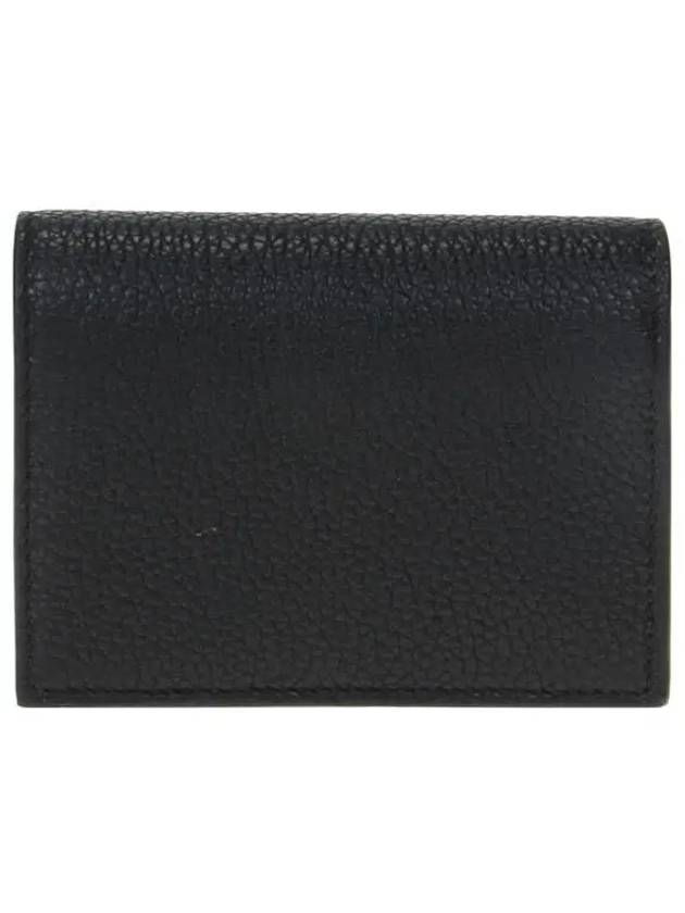 small logo bifold wallet black - SALVATORE FERRAGAMO - BALAAN.