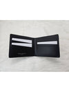 Stitched Bifold Leather Half Wallet Black - MAISON MARGIELA - BALAAN 6