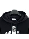 New World Hooded Sweatshirt NUW21265 - IH NOM UH NIT - BALAAN 3