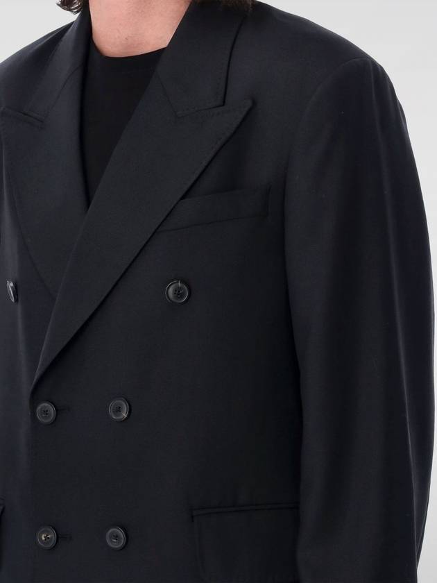 Unconstructed DB Blazer Jacket Black - OUR LEGACY - BALAAN 4