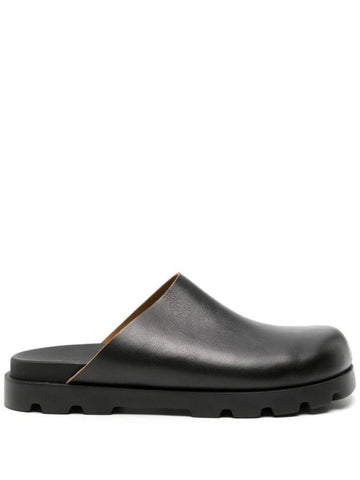 Brutus Leather Mule Black - CAMPER - BALAAN 1