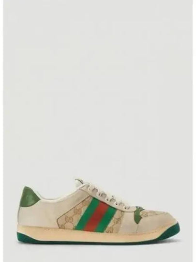 GG Screener Canvas Low-Top Sneakers - GUCCI - BALAAN 2