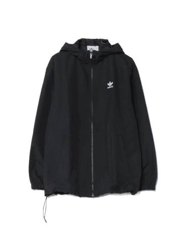 Trefoil Windbreaker Black - ADIDAS - BALAAN 1