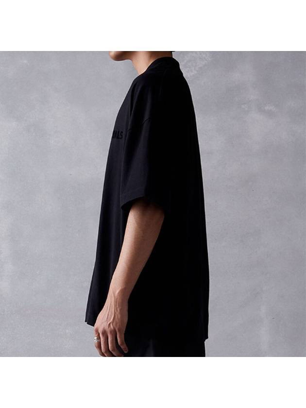 Double black t shirt V neck women - FEAR OF GOD ESSENTIALS - BALAAN 7