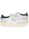 Men's Medalist Mesh Suede Low Top Sneakers White - AUTRY - BALAAN 2