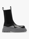 Tire Chelsea Boots Black Grey - BOTTEGA VENETA - BALAAN 3