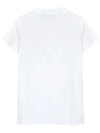 Print Cotton Short Sleeve T-Shirt White - MAX MARA - BALAAN 3