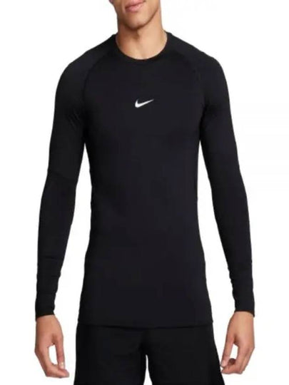 Men's Dri-FIT Slim Long Sleeve T-Shirt Black - NIKE - BALAAN 2