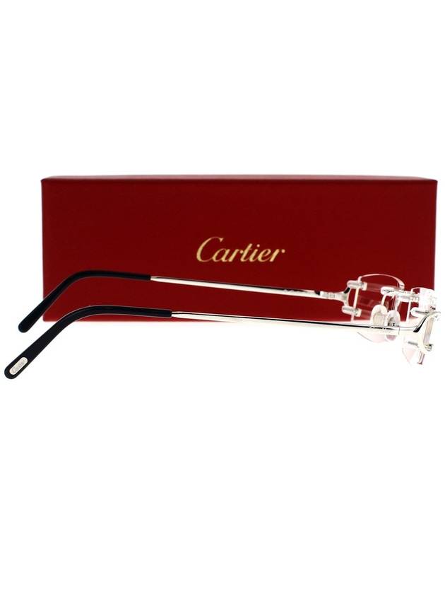 Sunglasses CT0092O 002 Silver - CARTIER - BALAAN 4