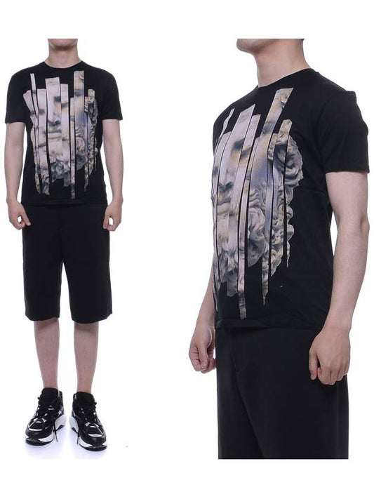 Men's Short Sleeve TShirt PBJT58S_A503S_01 - NEIL BARRETT - BALAAN 1