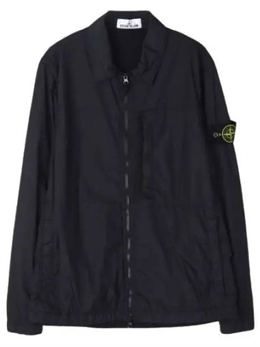 Crinkle Labs Recycled Nylon Overshirt Regular Fit - STONE ISLAND - BALAAN 1