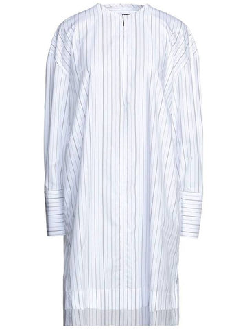 STRIPED MEN'S LOOSE FIT ASYMMETRIC DRESS - NEIL BARRETT - BALAAN 1