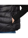 Padded Wool Cardigan Black - MONCLER - BALAAN 9