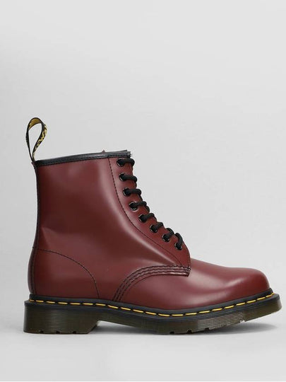 Women's 1460 8 Hole Nappa Walker Boots Cherry - DR. MARTENS - BALAAN 2