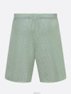 Oblique Shorts Green - DIOR - BALAAN 8