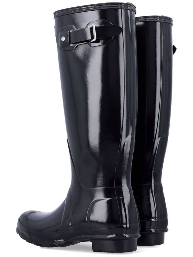 Women's Original Tall gloss Wellington boots - HUNTER - BALAAN 4