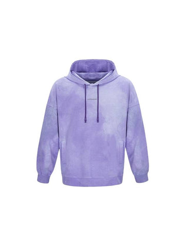 Hand Tie Dye Hoodie Violet - COELONINE - BALAAN 1