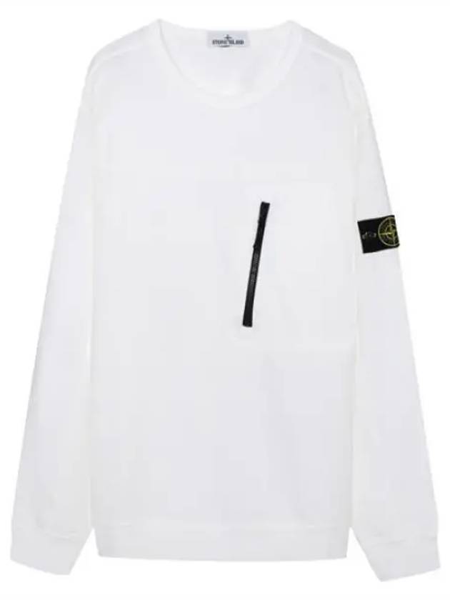 Garment Dying Badge Sweatshirt - STONE ISLAND - BALAAN 1