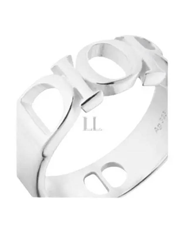 Letters Ring Silver - DIOR - BALAAN 2