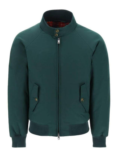 G9 Thermal Harrington Bomber Jacket Green - BARACUTA - BALAAN 1